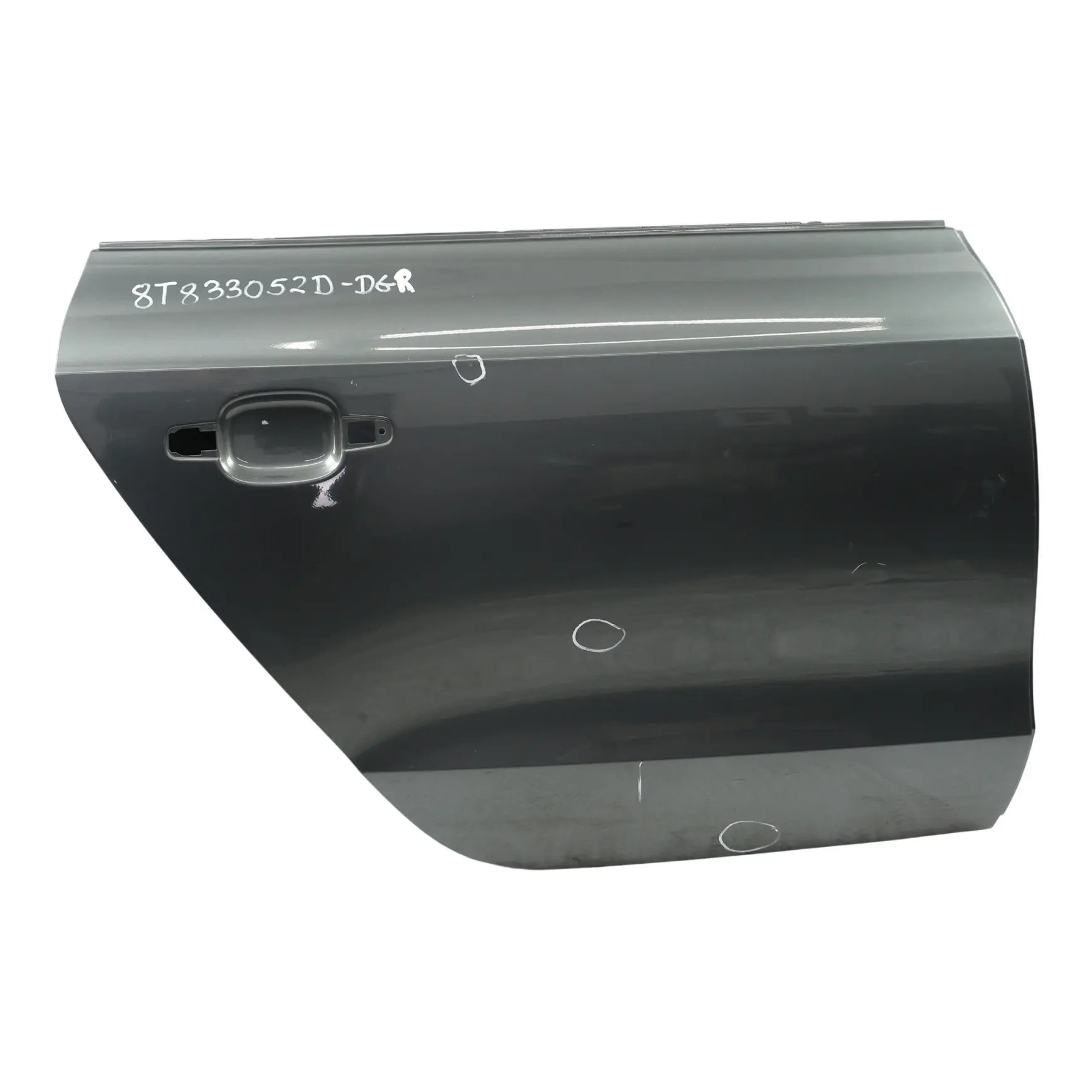 Audi A5 8T Sportback Porta Posteriore Destra Daytona Grigio Effetto Perla - Z7S