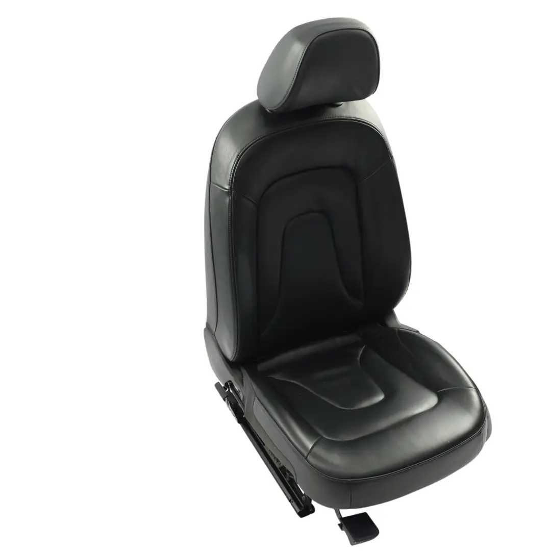 Audi A5 8T Sportback Front Sport Seat Left N/S Heated Leather Soul Black - SKU 8T8881805S-1 - Part number 8T8881805S