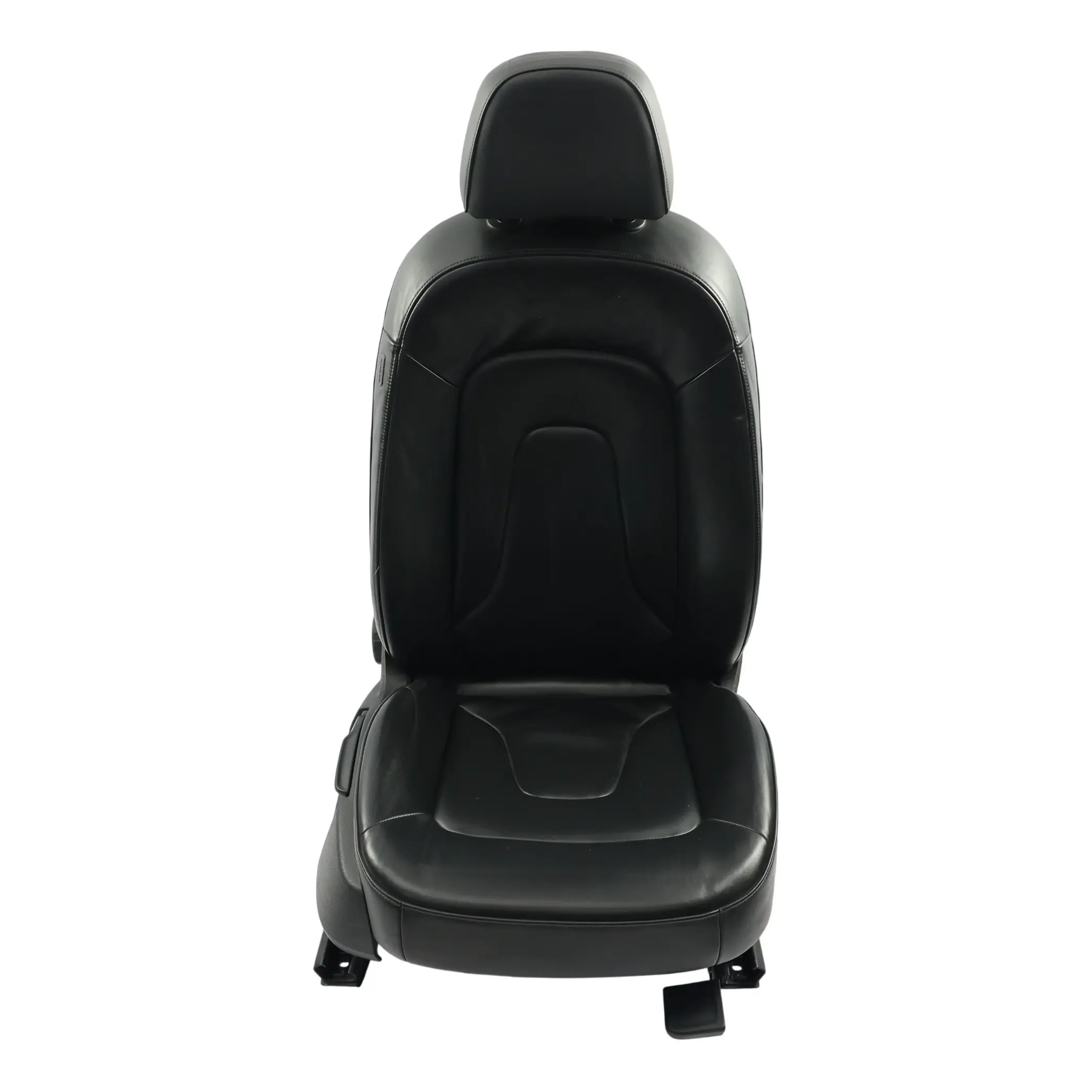 Audi A5 8T Asiento Deportivo Delantero Derecho Calefactable Cuero Negro