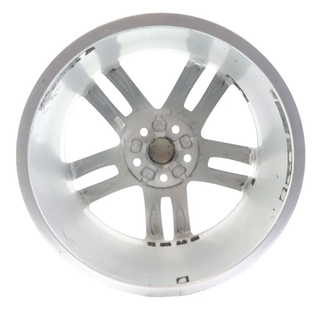 Audi Q3 8U Silver Wheel Alloy Rim 18" 7J ET:43 Double Star Spoke - SKU 8U0601025AA-1 - Part number 8U0601025AA