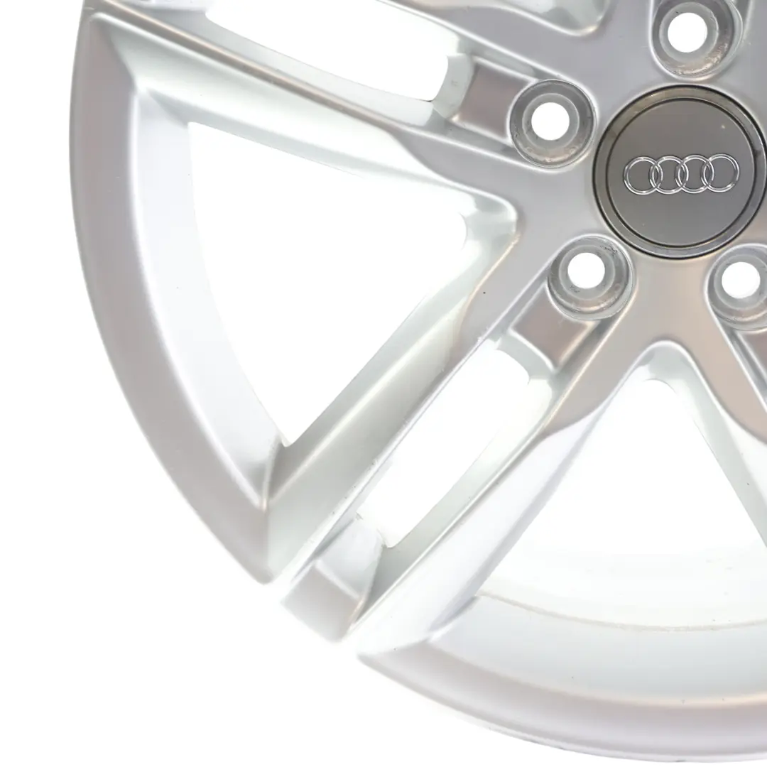 Alloy Rim 18" 7J ET:43 Double Star Spoke to Audi Q3 8U Silver Wheel with Part number 8U0601025AA Audi Q3 8U Silver Wheel Alloy Rim 18" 7J ET:43 Double Star Spoke - SKU 8U0601025AA-1 - Part number 8U0601025AA