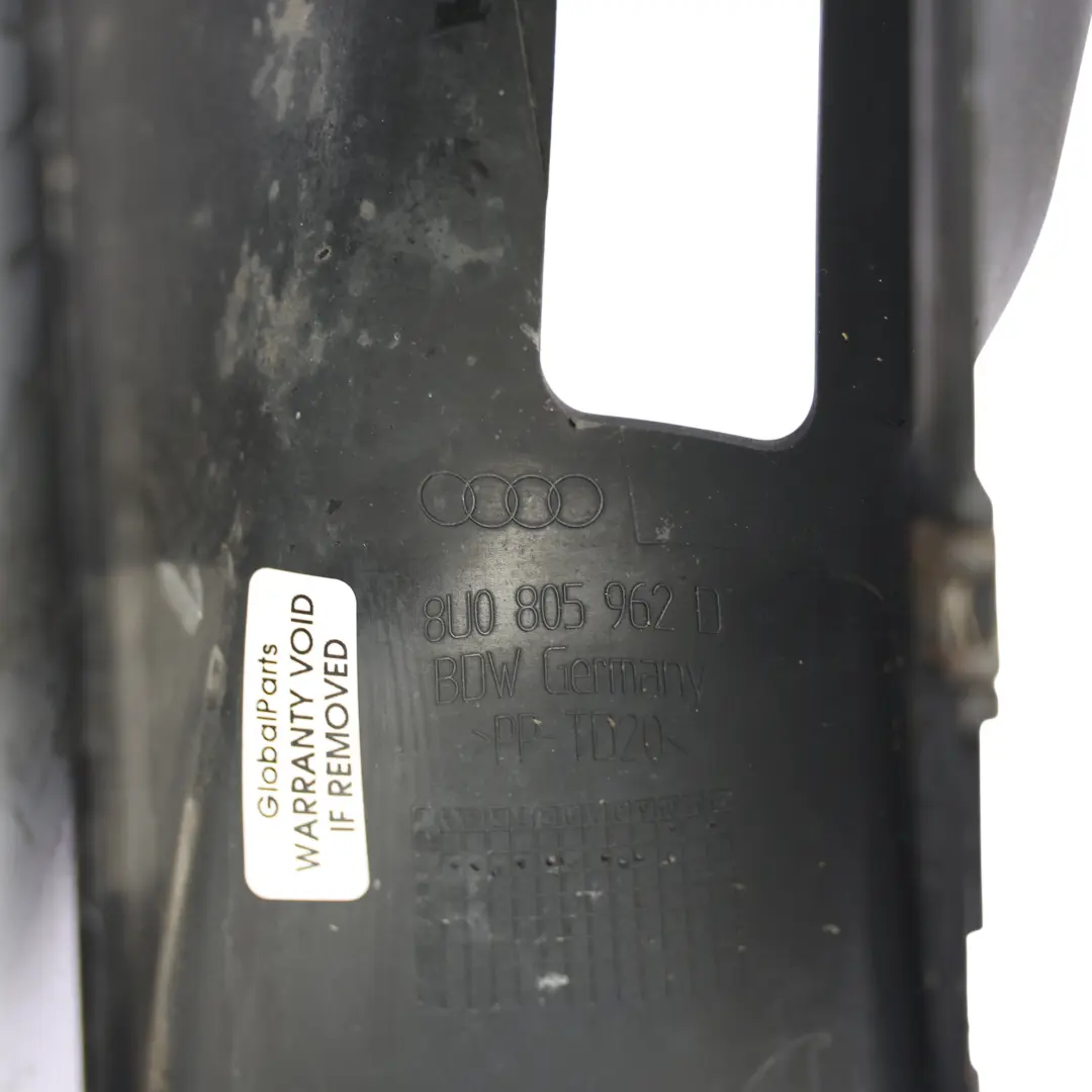 Audi Q3 8U Przedni Kanał Dolotowy Powietrza - SKU 8U0805962D - Numer Części 8U0805962D