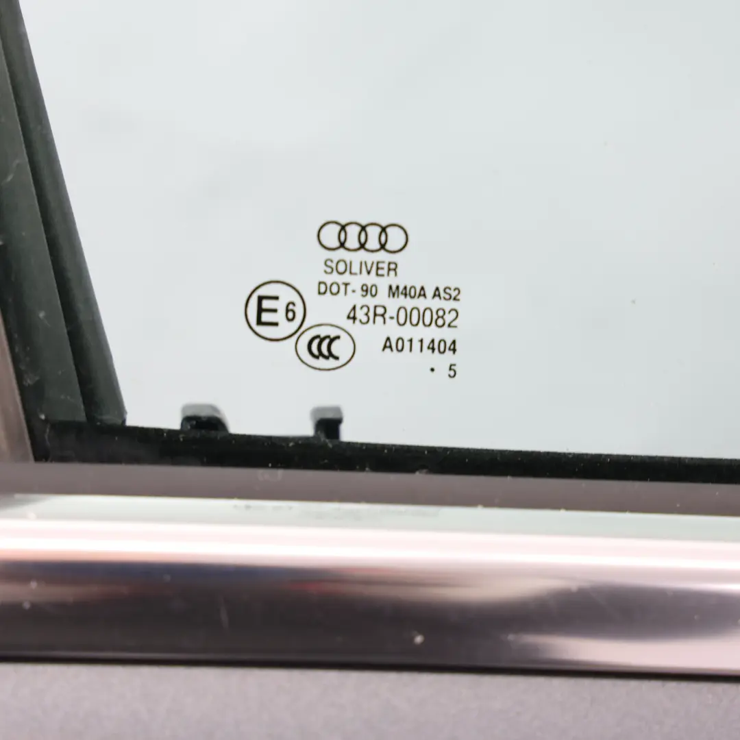 Audi Q3 8U Poszycie Drzwi Przednie Prawe Szary Monsun Metalik X7R - SKU 8U0831052C-MOG - Numer Części 8U0831052C