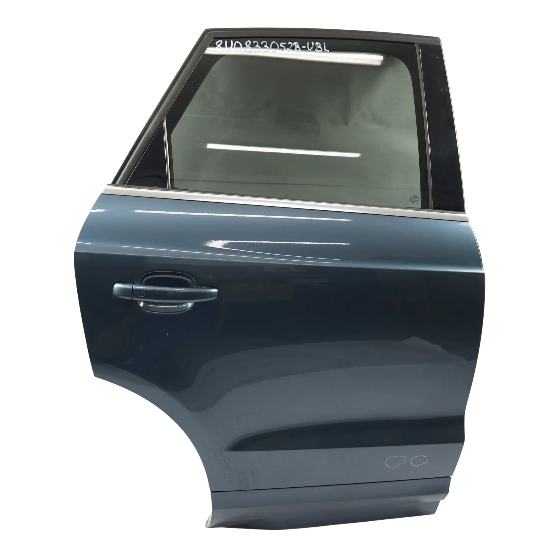 Audi Q3 8U Porta Posteriore Destra Rivestimento Blu Utopia Metallizzato X5L