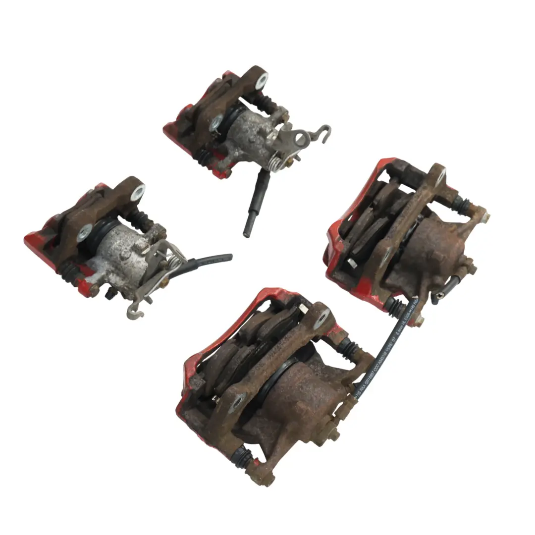 Mk3 FR Pinza Freno Ant Post Rossa Sin Des SET per Seat Leon con numero di parte 8V0615123 Seat Leon Mk3 FR Pinza Freno Ant Post Rossa Sin Des SET - SKU 8V0615123-1 - Numero di parte 8V0615123