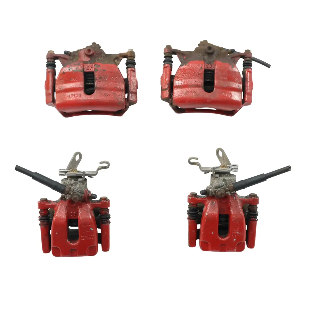 Seat Leon Mk3 FR Pinza Freno Roja Izquierda Derecha SET KIT - SKU 8V0615123-1 - Número de pieza 8V0615123