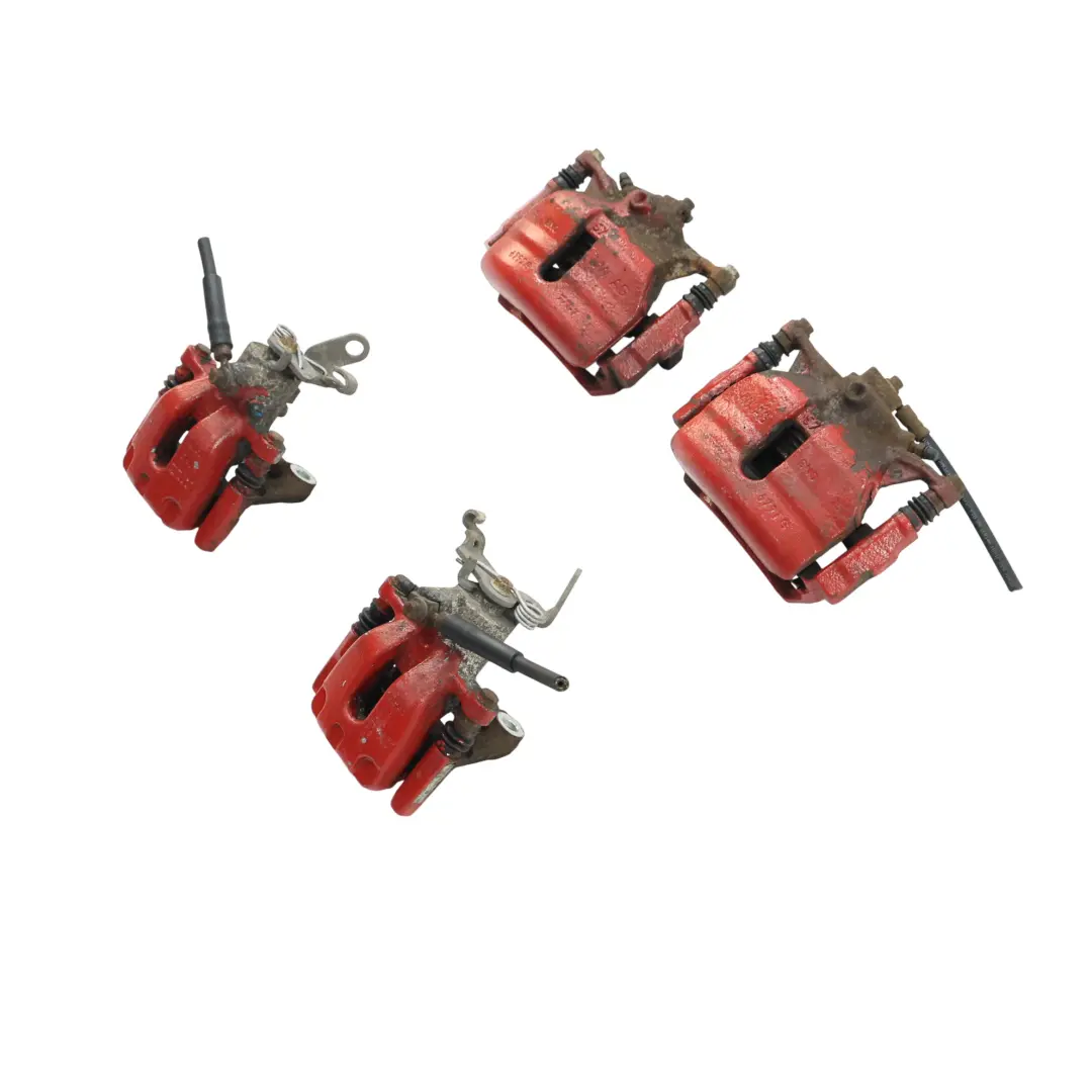 Seat Leon MK3 FR Bremssattel Vorne Hinten Links Rechts Rot Set Kit - SKU 8V0615123-1 - Teilenummer 8V0615123