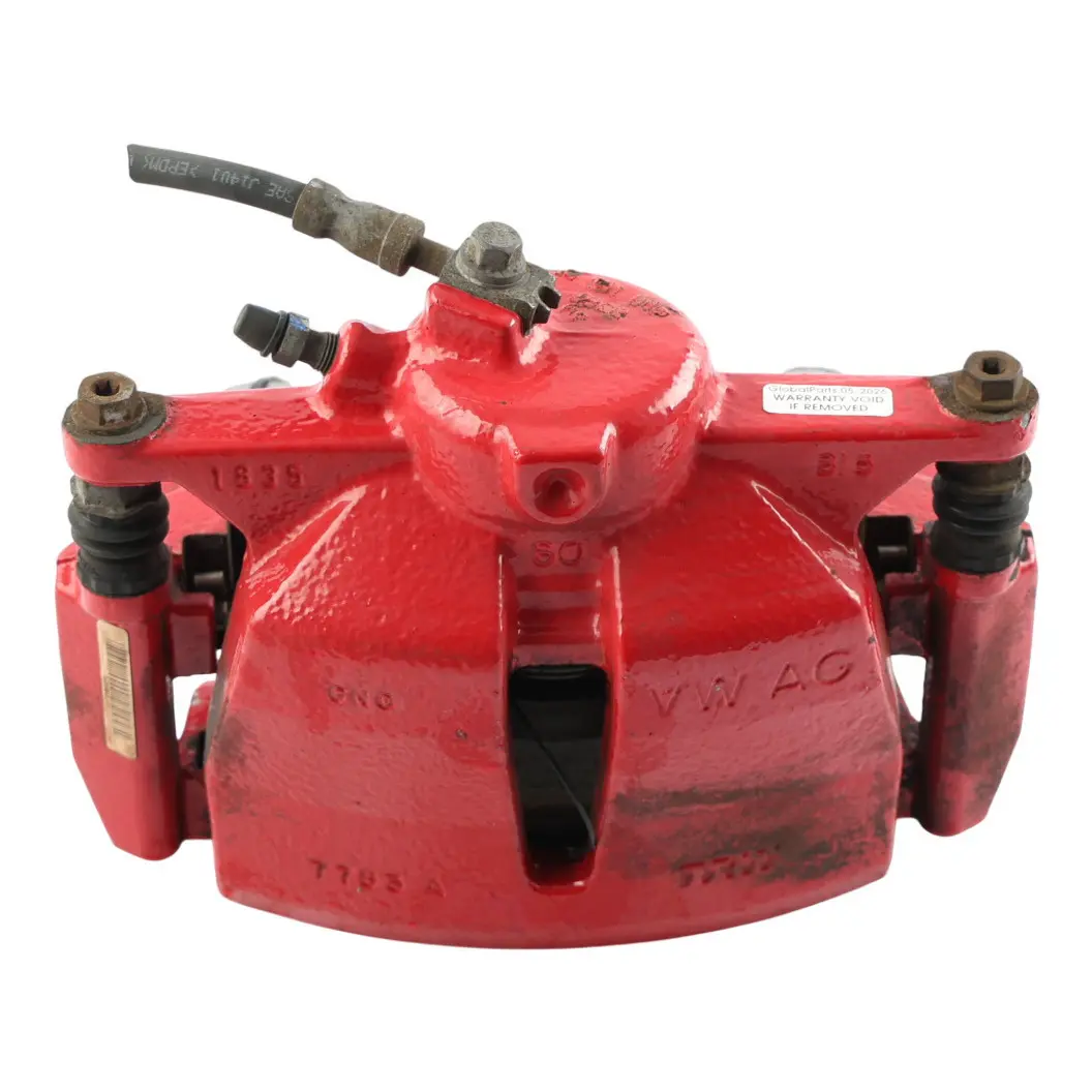 Audi S3 8V Wheel Brake Caliper Front Right O/S Tornado Red - SKU 8V0615124C - Part number 8V0615124C