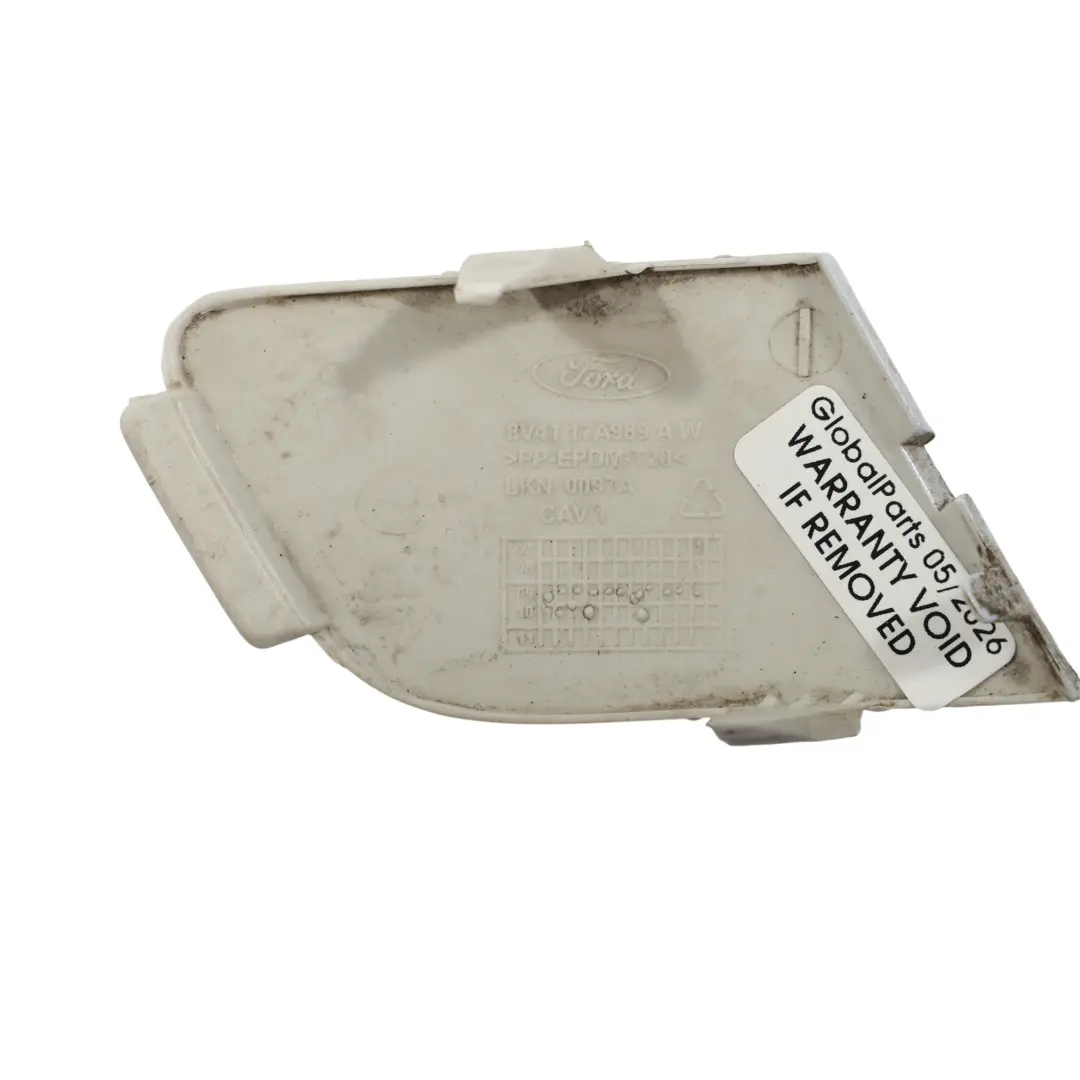 MK1 Cache Crochet Remorquage Pare-Chocs Avant Blanc Glacé B8 pour Ford Kuga à propos du numéro de pièce 8V41-17A989-AW Ford Kuga MK1 Cache Crochet Remorquage Pare-Chocs Avant Blanc Glacé B8 - SKU 8V41-17A989-AW-ICWH - Numéro de pièce 8V41-17A989-AW
