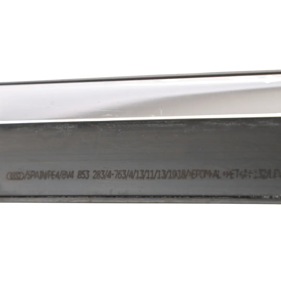 Audi A3 8V Door Window Strip Trim Moulding Sealing Left N/S Chrome - SKU 8V4853763 - Part number 8V4853763
