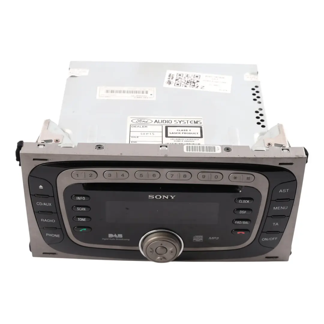 MK1 Sony Radio CD Multimedia Player Head Unit to Ford Kuga with Part number 8V4T-18C939-LD Ford Kuga MK1 Sony Radio CD Multimedia Player Head Unit - SKU 8V4T-18C939-LD-1 - Part number 8V4T-18C939-LD