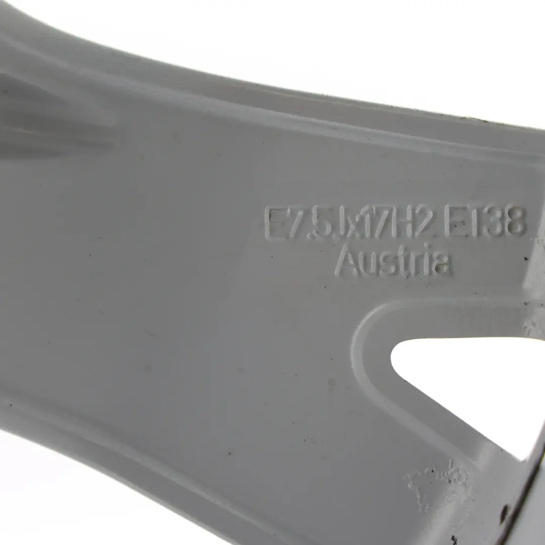 Audi A4 S4 8W B9 Alloy Wheel Rim 17" 7.5J ET:38 5/112 8Z8 5 V Spoke - SKU 8W0601025K-1 - Part number 8W0601025K
