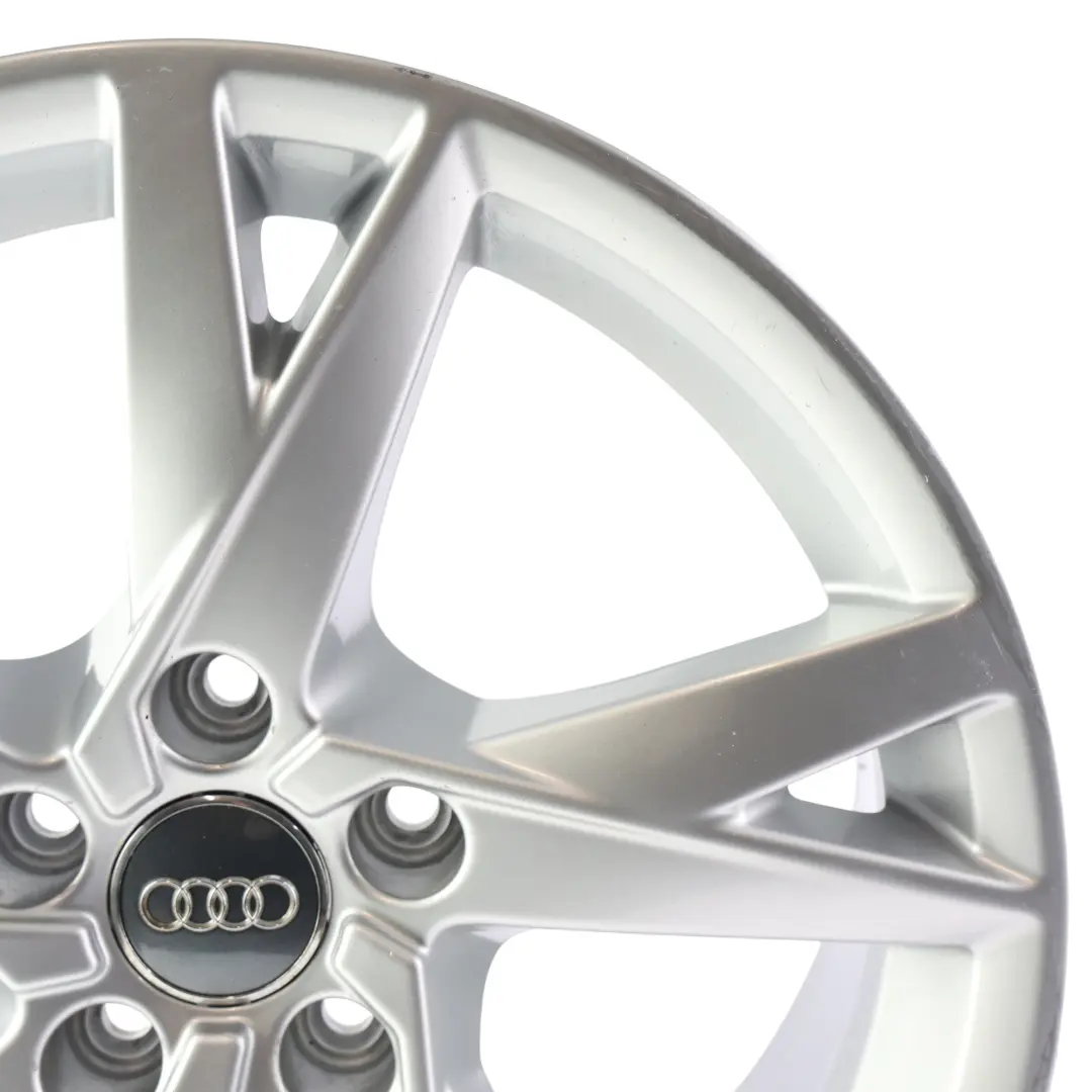 Audi A4 S4 8W B9 Alloy Wheel Rim 17" 7.5J ET:38 5/112 8Z8 5 V Spoke - SKU 8W0601025K-1 - Part number 8W0601025K
