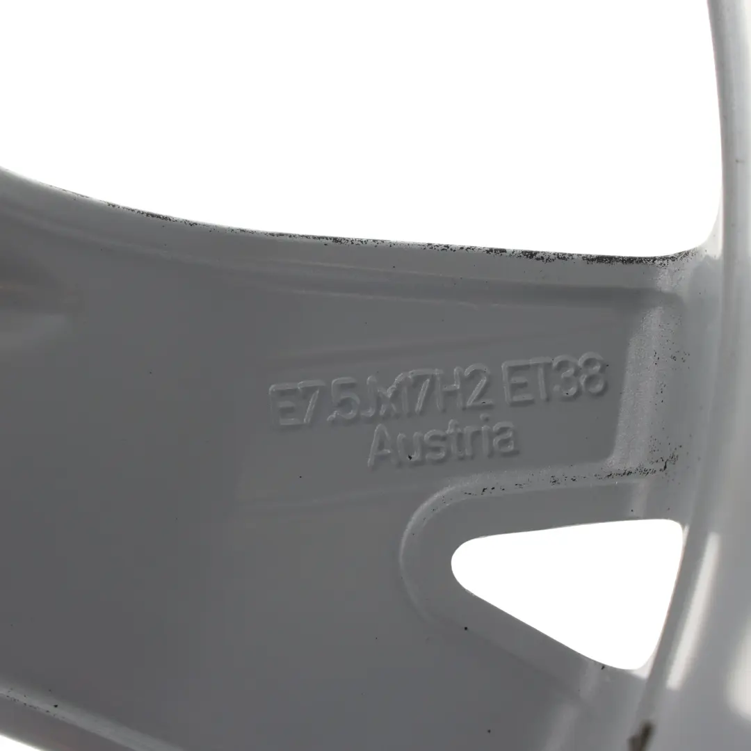 Audi A4 S4 8W B9 Silver Wheel Wheel Rim 17" 7.5J ET38 - SKU 8W0601025K-3 - Part number 8W0601025K