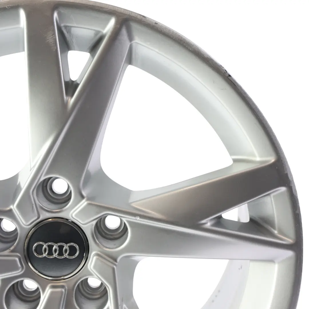 Audi A4 S4 8W B9 Silver Wheel Wheel Rim 17" 7.5J ET38 - SKU 8W0601025K-3 - Part number 8W0601025K