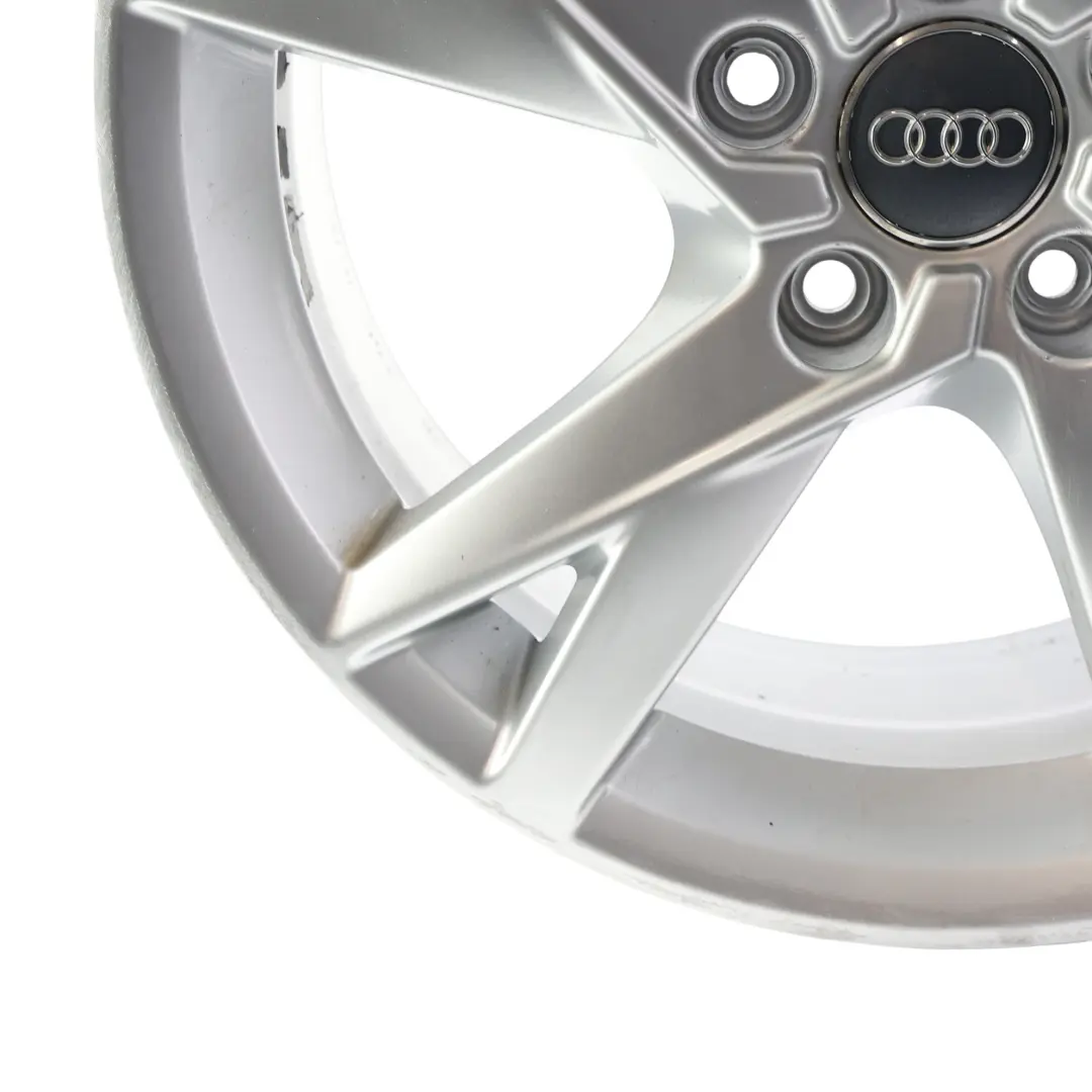 Audi A4 S4 8W B9 Silver Wheel Wheel Rim 17" 7.5J ET38 - SKU 8W0601025K-3 - Part number 8W0601025K