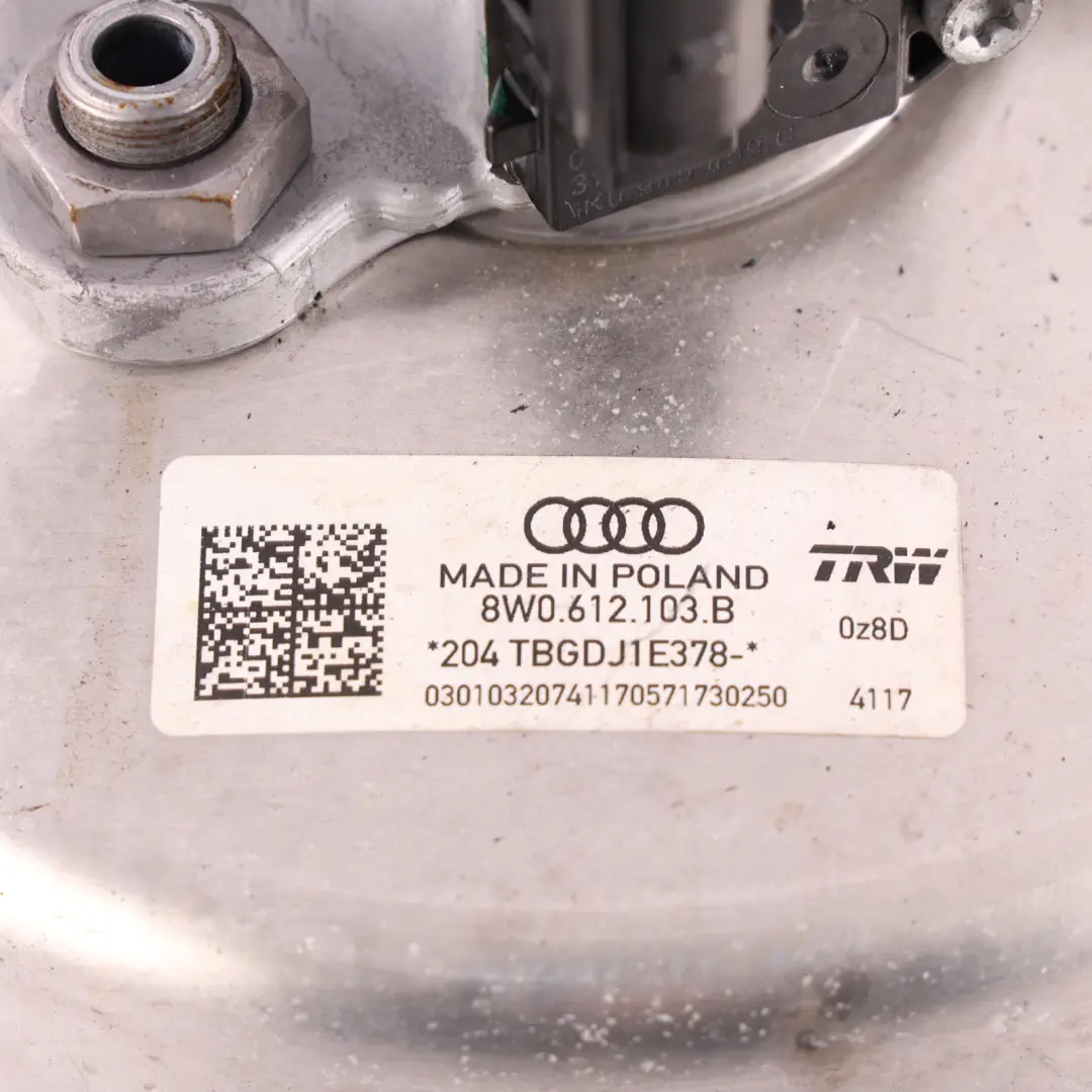 Brake Servo Master Cylinder Booster Reservoir to Audi A4 B9 with Part number 8W0612103B Audi A4 B9 Brake Servo Master Cylinder Booster Reservoir - SKU 8W0612103B - Part number 8W0612103B