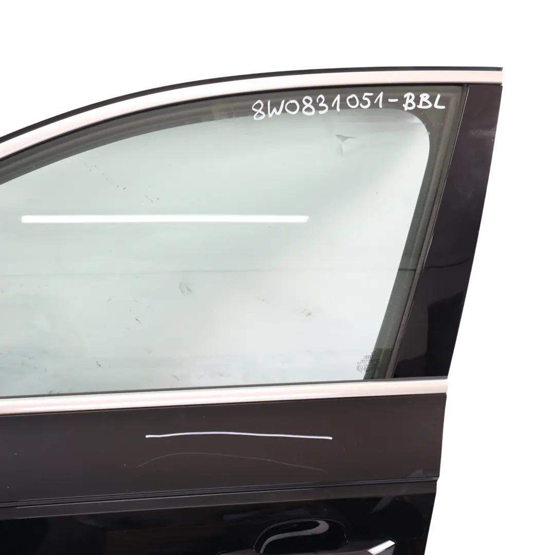 Audi A4 B9 Drzwi Lewe Przednie Brilliant Black Czarny Metalik Y9B - SKU 8W0831051-BBL - Numer Części 8W0831051