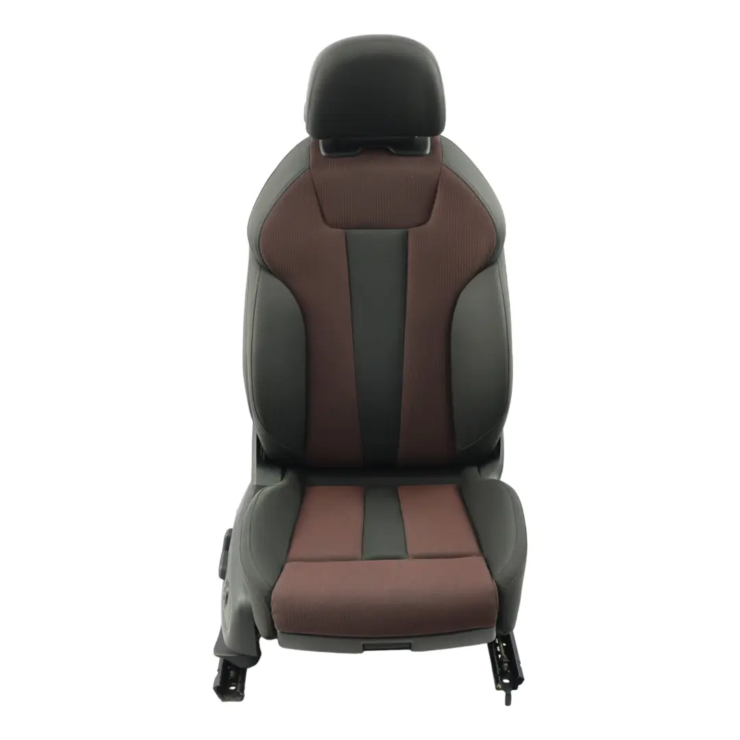 Audi A4 B9 Asiento Delantero Calefactable Eléctrico Tela Negro Rojo Derecho - SKU 8W0881806E-1 - Número de pieza 8W0881806E