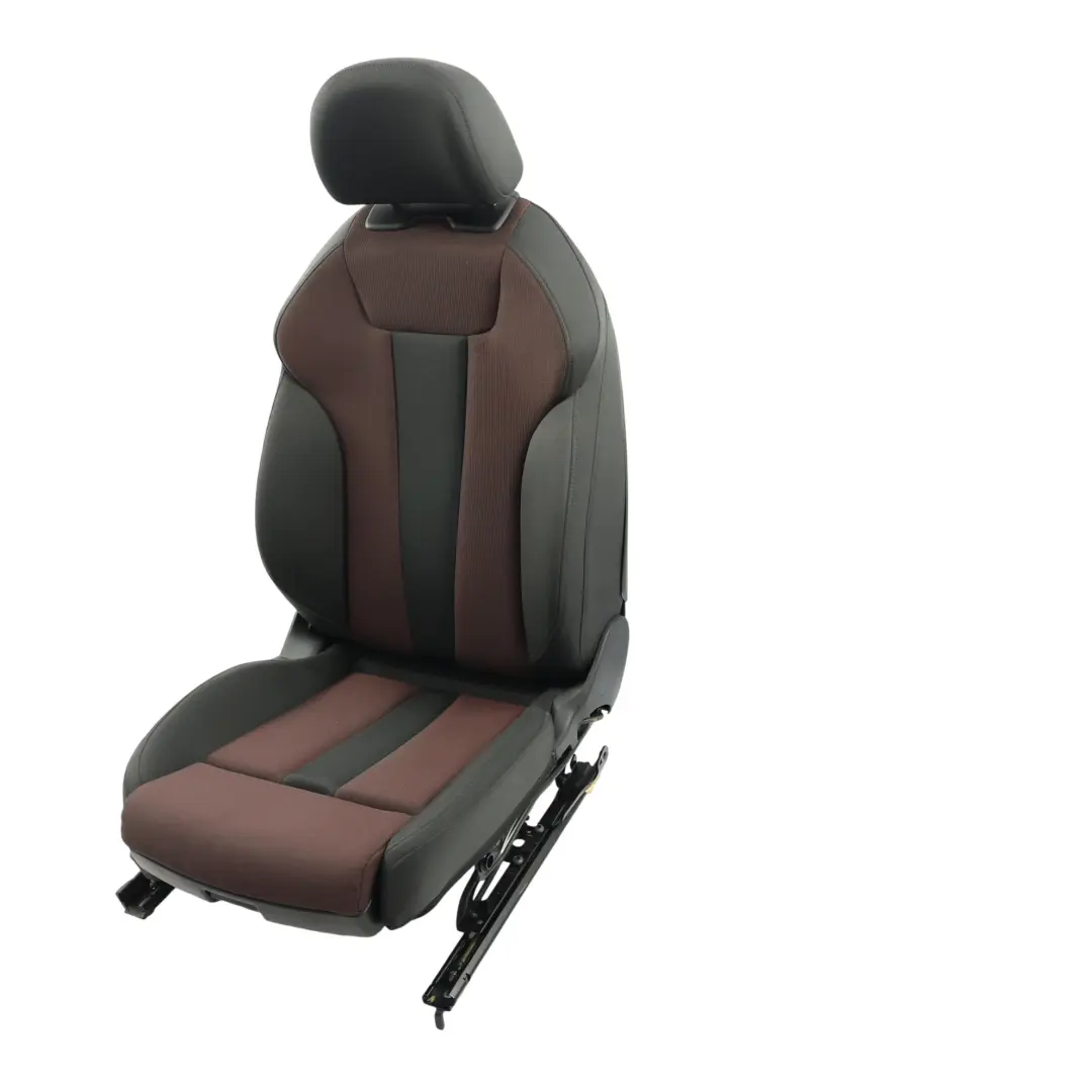 Audi A4 B9 Vordersitz Beheizt Elektrisch Stoff Schwarz Rot Rechts - SKU 8W0881806E-1 - Teilenummer 8W0881806E