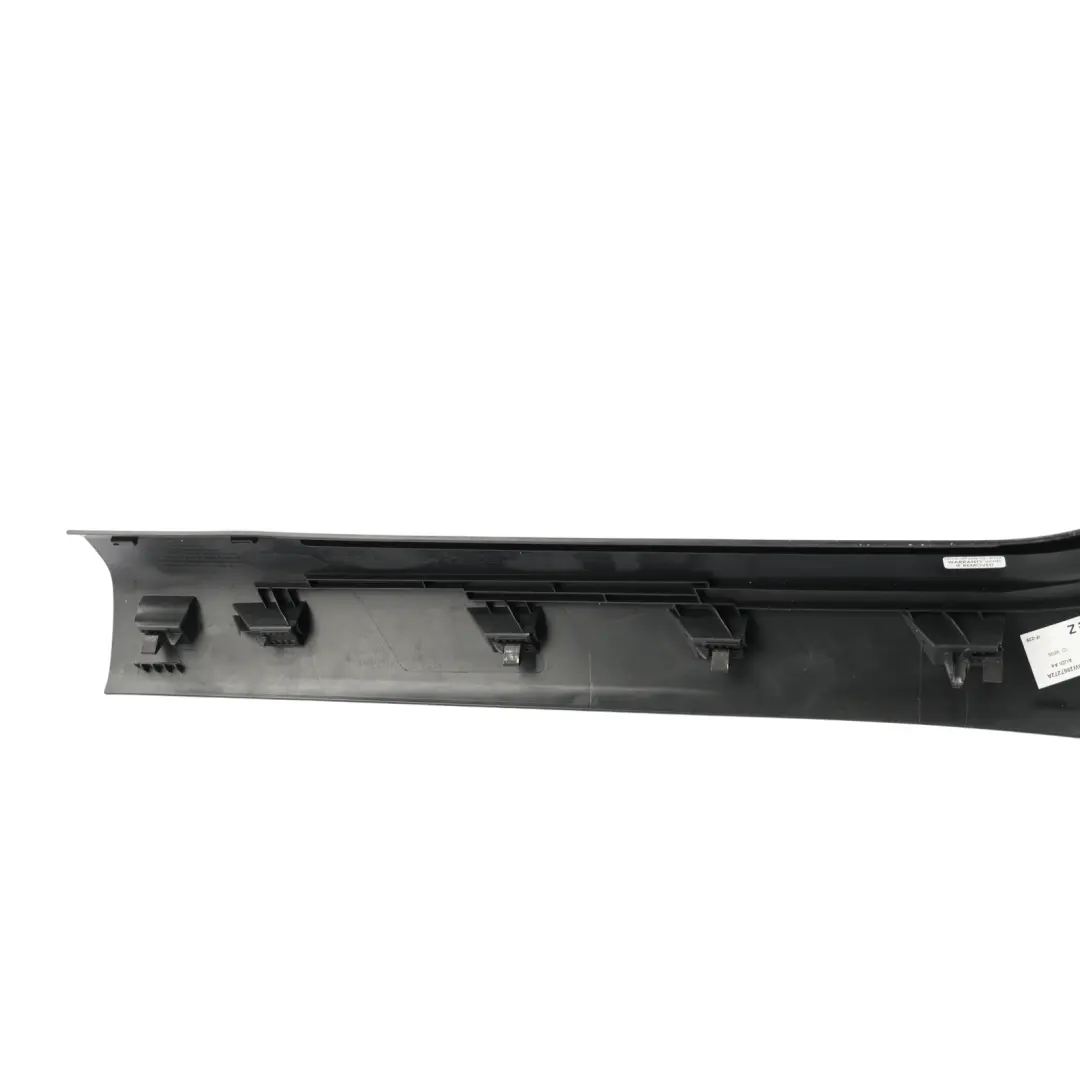 Lower A Pillar Trim Cover Soul Black Right O/S to Audi A4 B9 A5 S5 F5 with Part number 8W2867272A Audi A4 B9 A5 S5 F5 Lower A Pillar Trim Cover Soul Black Right O/S - SKU 8W2867272A - Part number 8W2867272A