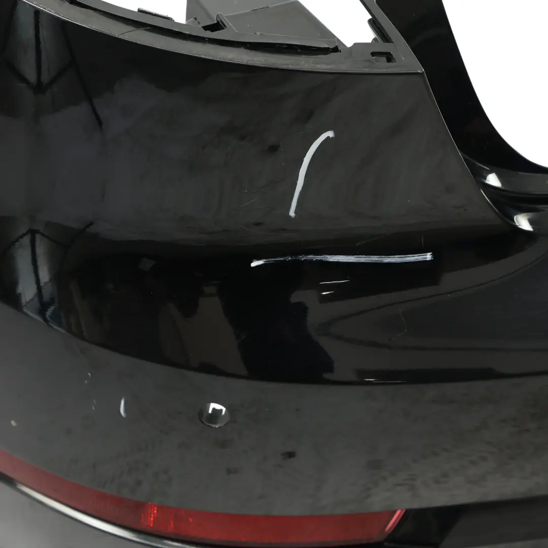 Audi A4 B9 Saloon Panel Osłona Zderzak Tylny Tył Czarny Metaliczny Y9B - SKU 8W5807067A-BBL - Numer Części 8W5807067A