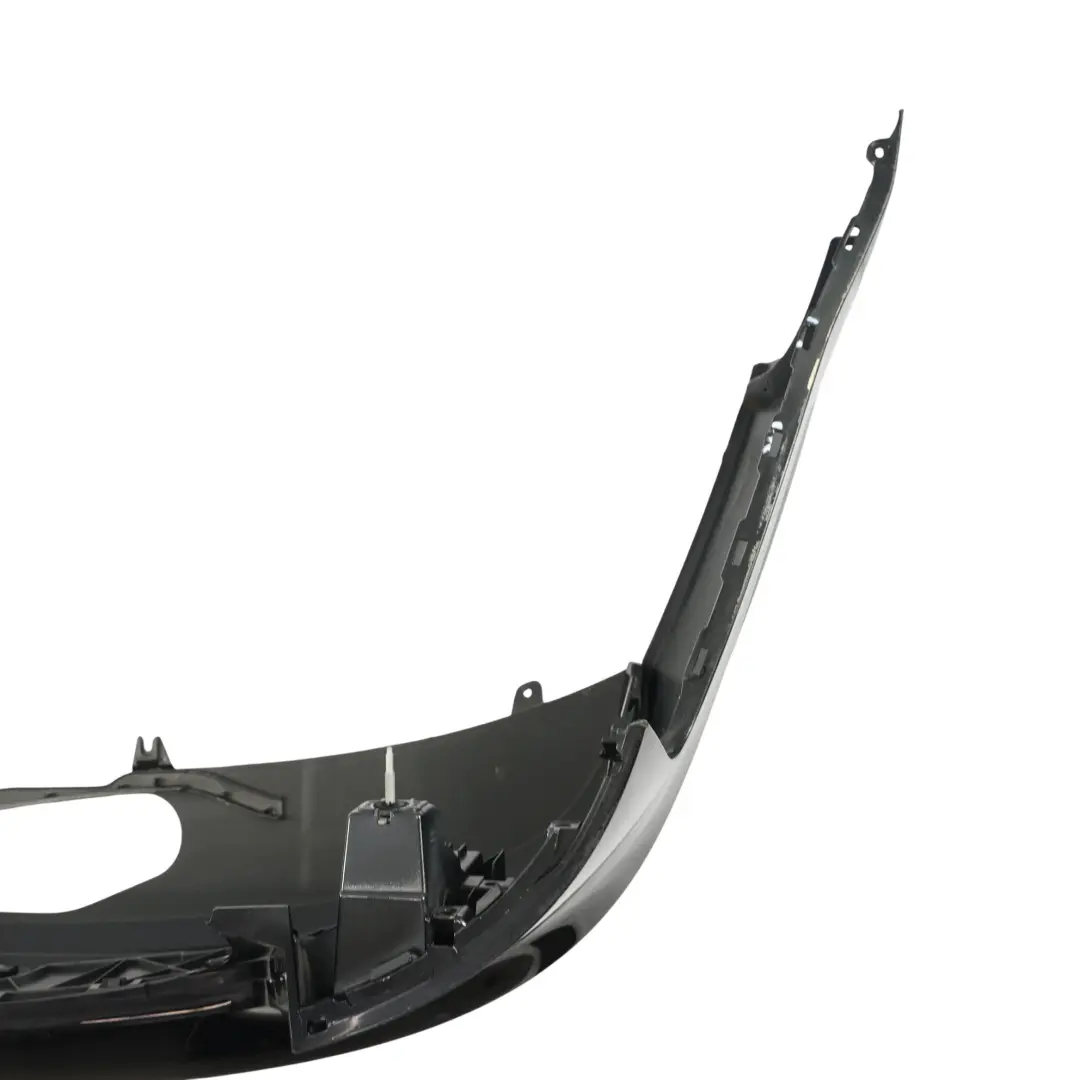 Bumper Trim Panel Covering Brilliant Black Metallic - Y9B to Audi A4 B9 Saloon Rear with Part number 8W5807067A Audi A4 B9 Saloon Rear Bumper Trim Panel Covering Brilliant Black Metallic - Y9B - SKU 8W5807067A-BBL - Part number 8W5807067A