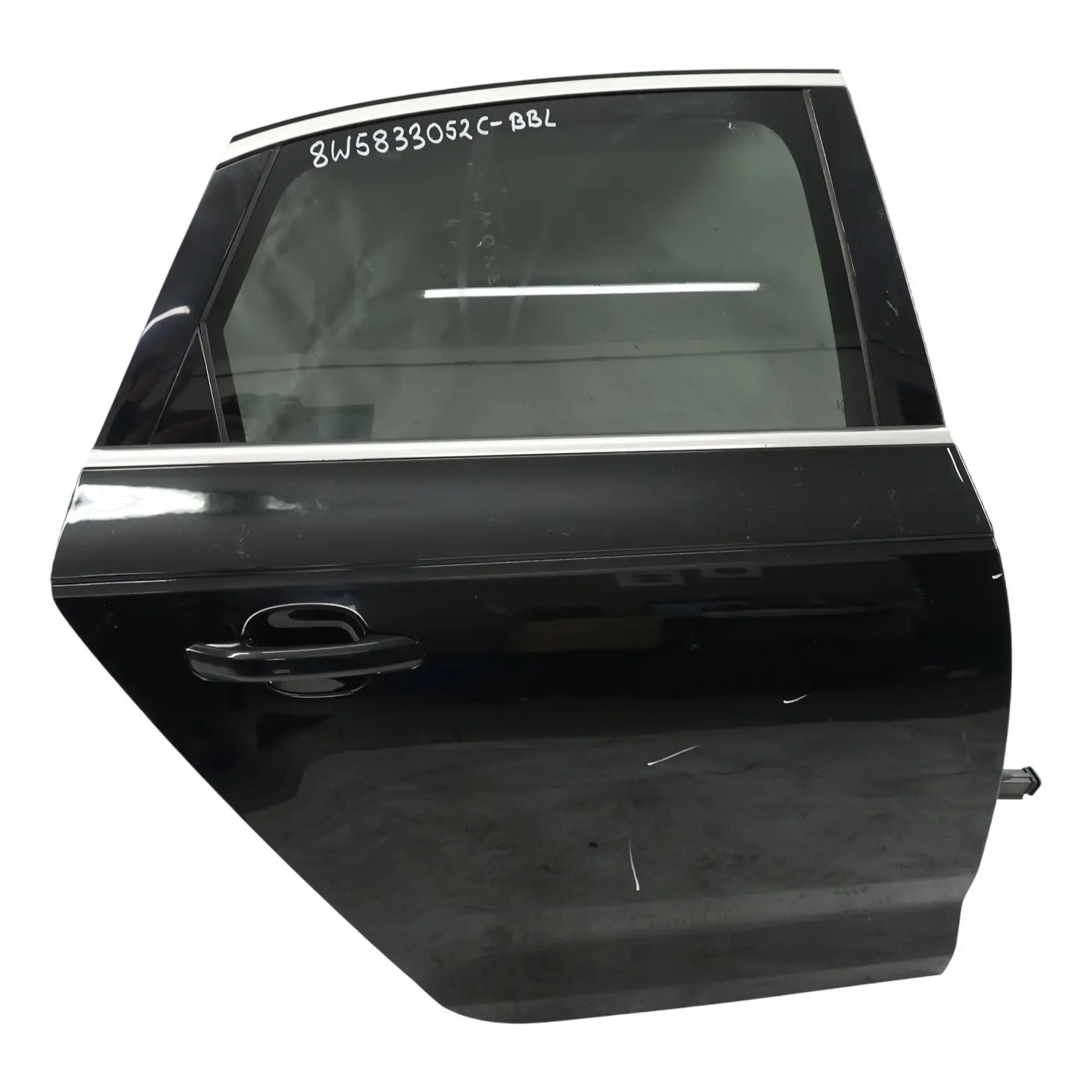 Audi A4 S4 B9 Berlina Porta Posteriore Destra Nero Brillante Metallizzato Y9B