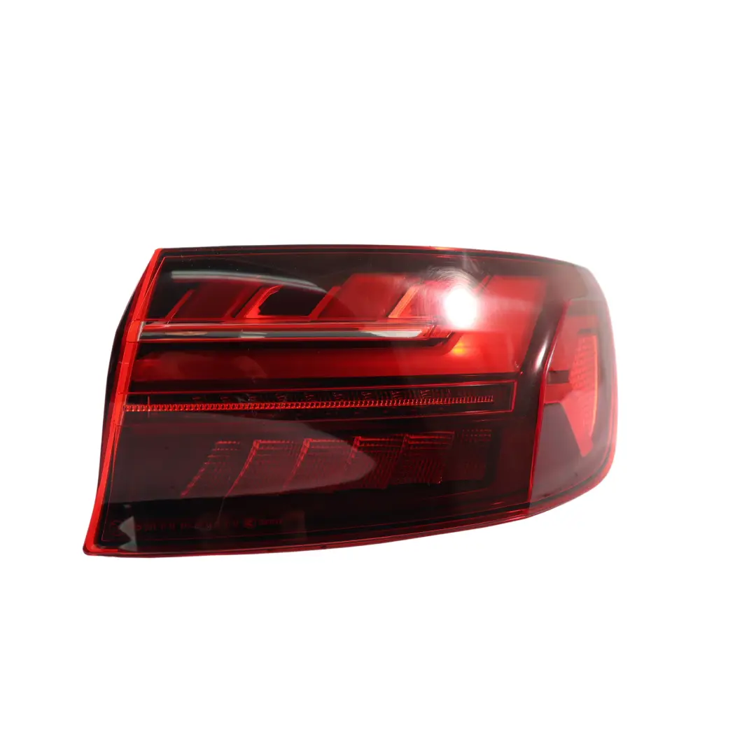 Tail Light Lamp LED Outer Right O/S to Audi A4 B9 Sedan Rear with Part number 8W5945092AA Audi A4 B9 Sedan Rear Tail Light Lamp LED Outer Right O/S - SKU 8W5945092AA - Part number 8W5945092AA