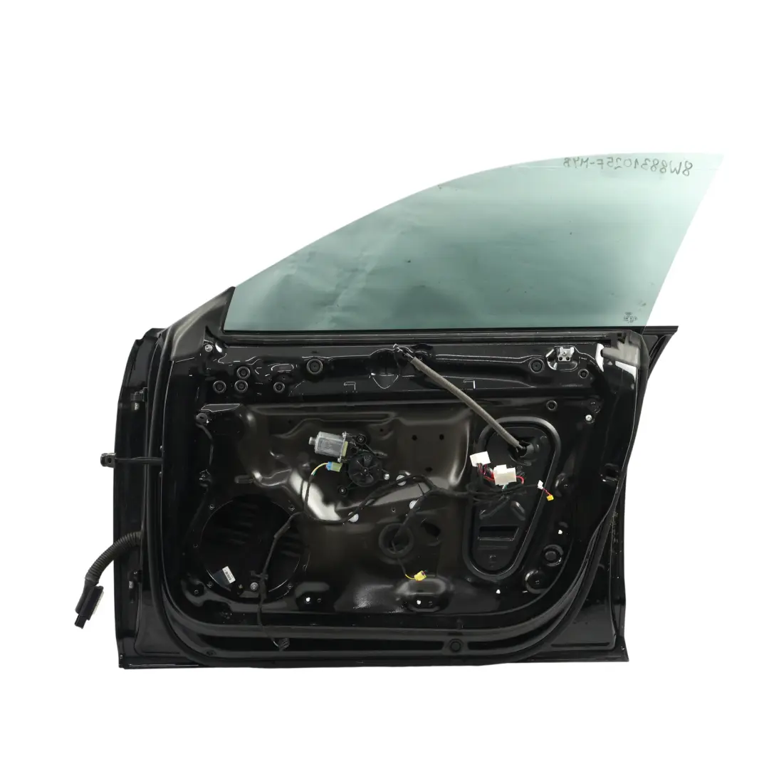 Door Rear Right O/S Covering Panel Mythical Black Metallic - Y9T to Audi A5 F5 with Part number 8W8833052J Audi A5 F5 Door Rear Right O/S Covering Panel Mythical Black Metallic - Y9T - SKU 8W8833052J-MYB - Part number 8W8833052J