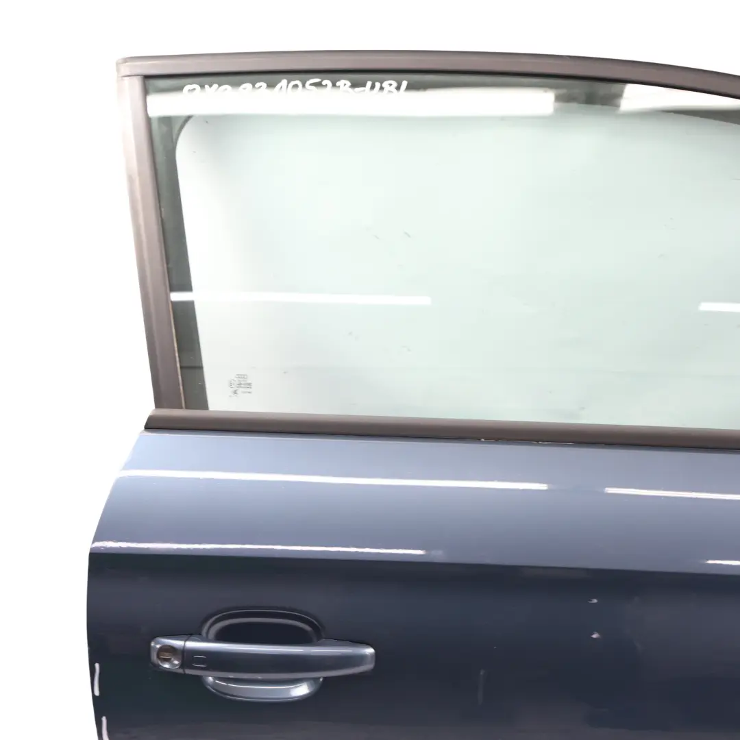 Audi A1 8X Panel Cobertura Puerta Delantera Derecha Azul Utopía Metalizado X5L - SKU 8X3831052B-UBL - Número de pieza 8X3831052B