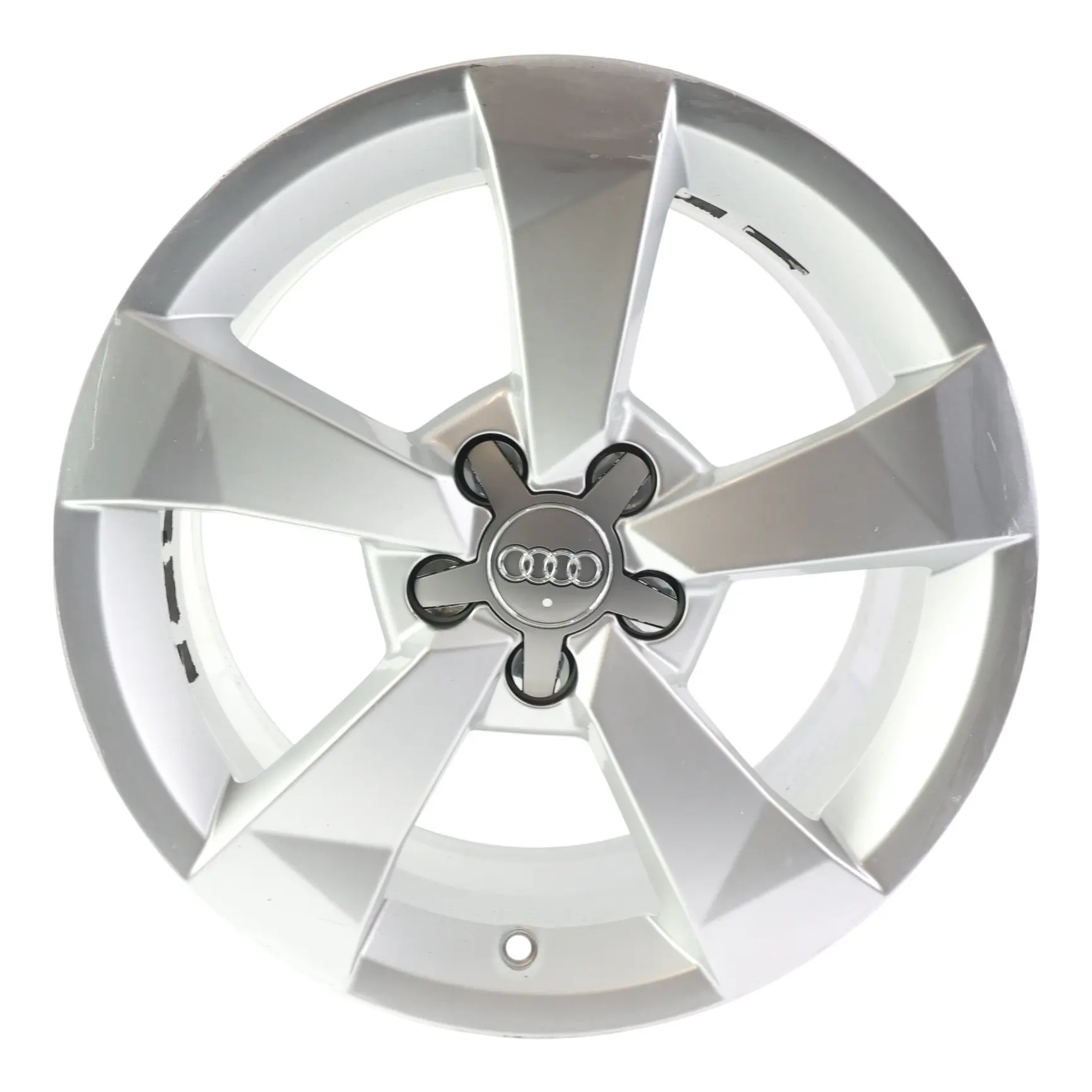 Audi A1 8X Silver Alloy Wheel Rim 16" 7J ET:34 Star Spoke 8XA601025A