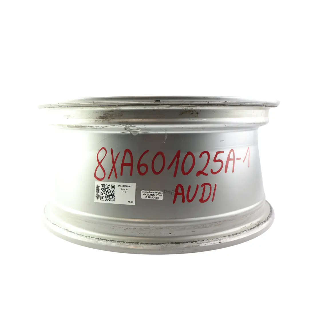 Alloy Wheel Rim 16" 7J ET:34 Star Spoke to Audi A1 8X Silver with Part number 8XA601025A Audi A1 8X Silver Alloy Wheel Rim 16" 7J ET:34 Star Spoke - SKU 8XA601025A-1 - Part number 8XA601025A