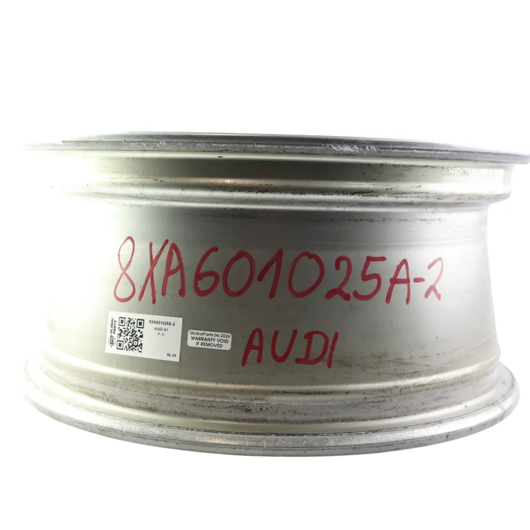 Llanta de aleación plateada Audi A1 8X 16" 7J ET:34 Star Spoke para con número de pieza 8XA601025A Llanta de aleación plateada Audi A1 8X 16" 7J ET:34 Star Spoke - SKU 8XA601025A-2 - Número de pieza 8XA601025A