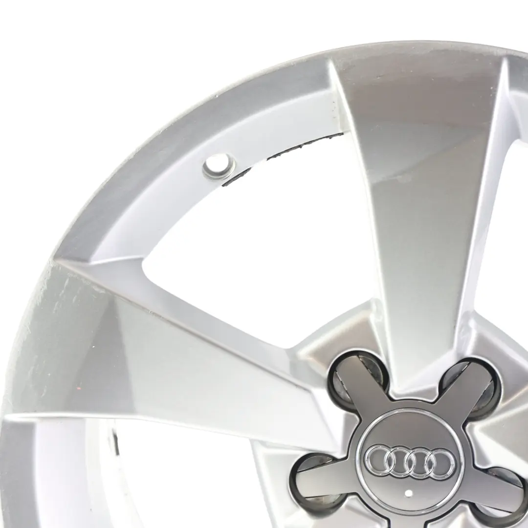 Audi A1 8X Silver Alloy Wheel Rim 16" 7J ET:34 Star Spoke - SKU 8XA601025A-2 - Part number 8XA601025A