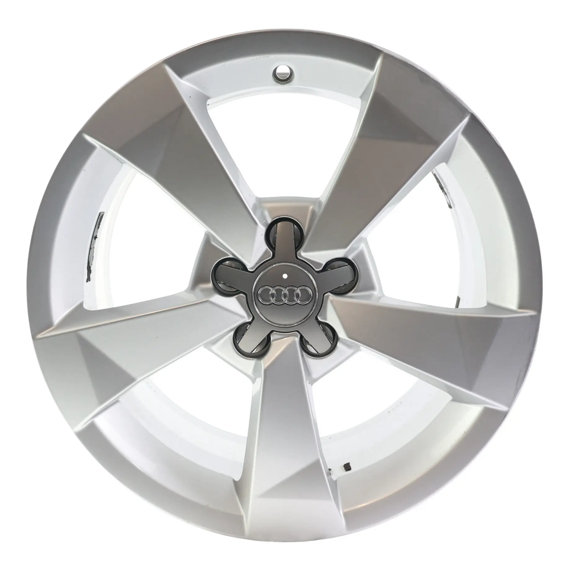 Audi A1 8X Silberne Alufelge 16" 7J ET:34 Sternspeiche 8XA601025A