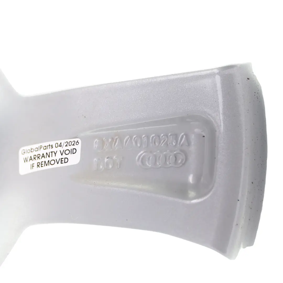 Audi A1 8X Silver Alloy Wheel Rim 16" 7J ET:34 Star Spoke - SKU 8XA601025A-4 - Part number 8XA601025A