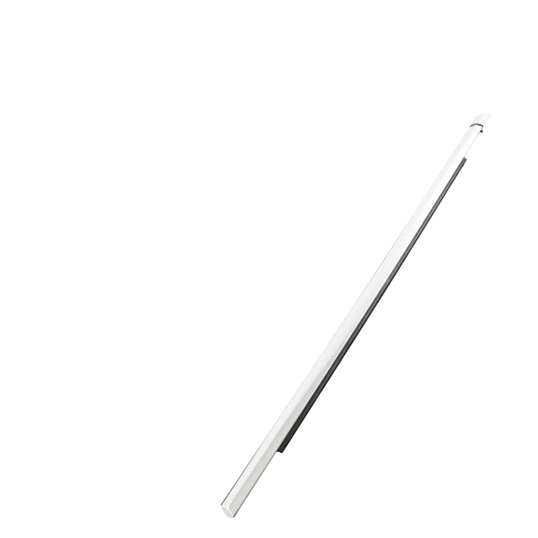 Audi A3 Rear Door Outer Window Seal Trim Strip Right O/S Aluminium - SKU 8Y0839476B - Part number 8Y0839476B