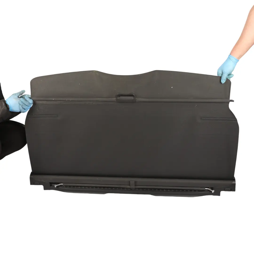Parcel Shelf Roller Touring Boot Trunk Net Covering Black to BMW E61 with Part number 9119691 BMW E61 Parcel Shelf Roller Touring Boot Trunk Net Covering Black - SKU 9119691-3 - Part number 9119691