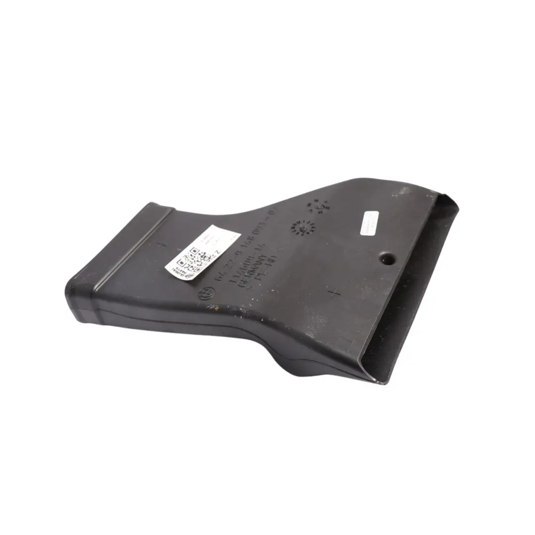 BMW F10 F11 Canal Conducto Ventilación Aire Interior Trasero Izquierdo - SKU 9148093 - Número de pieza 9148093