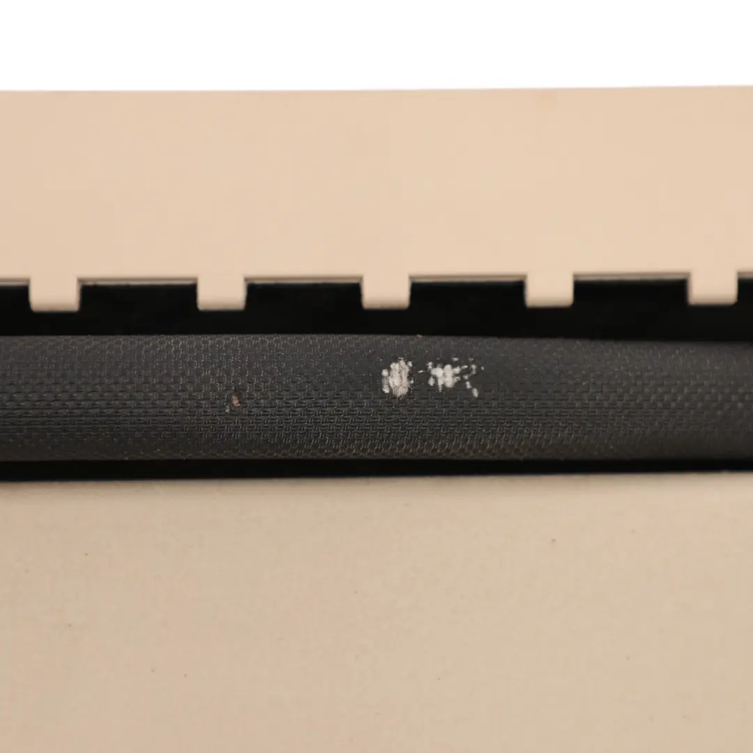Parcel Shelf Roller Blind Trim Panel Covering Oyster to BMW F11 Touring with Part number 9200684 BMW F11 Touring Parcel Shelf Roller Blind Trim Panel Covering Oyster - SKU 9200684 - Part number 9200684