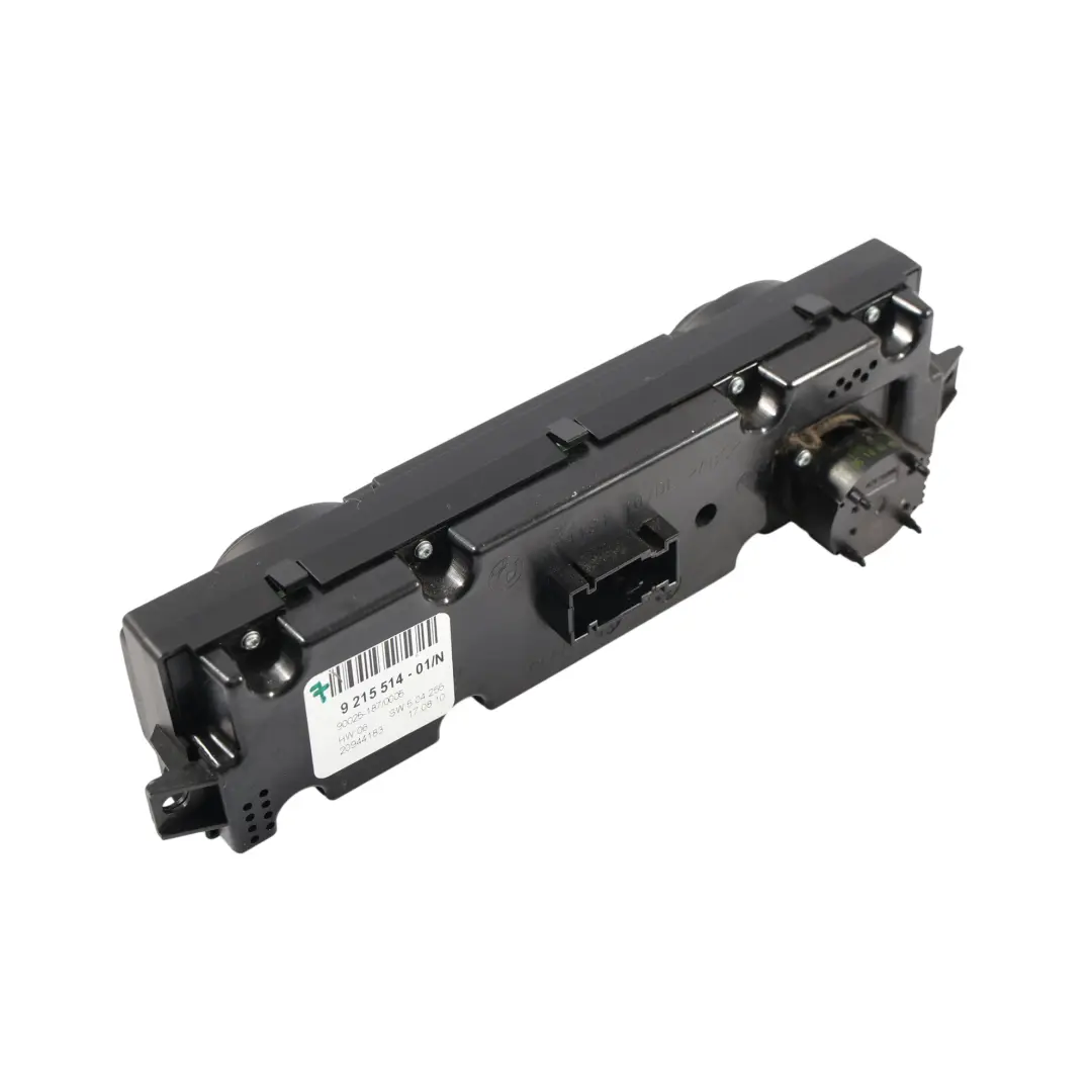 BMW X5 E70 X6 E71 Panneau Commande Climatisation Arrière Module - SKU 9215514 - Numéro de pièce 9215514