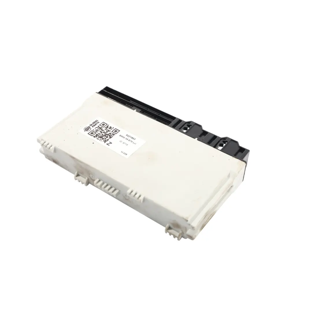 BMW X5 X6 E70 E71 Front Seat Control Module Unit Left Right N/O/S - SKU 9221863 - Part number 9221863