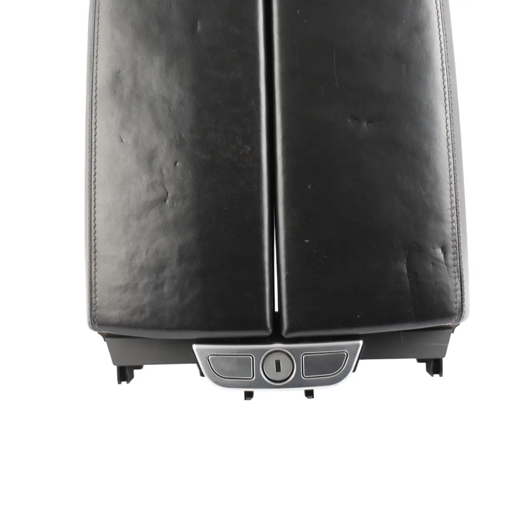 Front Centre Console Arm Rest Black Leather to BMW F12 with Part number 9238315 BMW F12 Front Centre Console Arm Rest Black Leather - SKU 9238315 - Part number 9238315