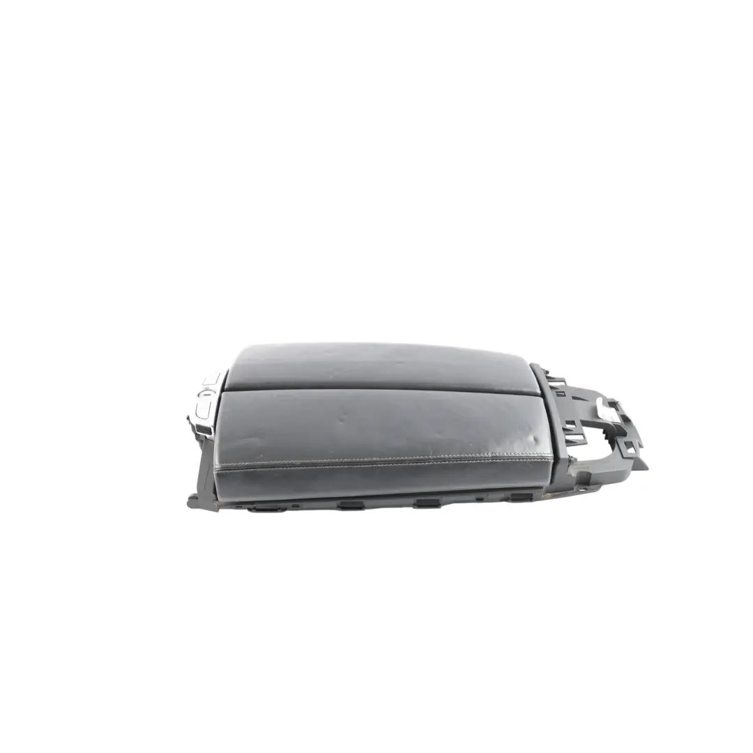 BMW F12 Front Centre Console Arm Rest Black Leather - SKU 9238315 - Part number 9238315