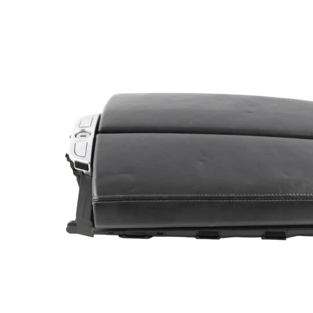 BMW F12 Front Centre Console Arm Rest Black Leather - SKU 9238315 - Part number 9238315