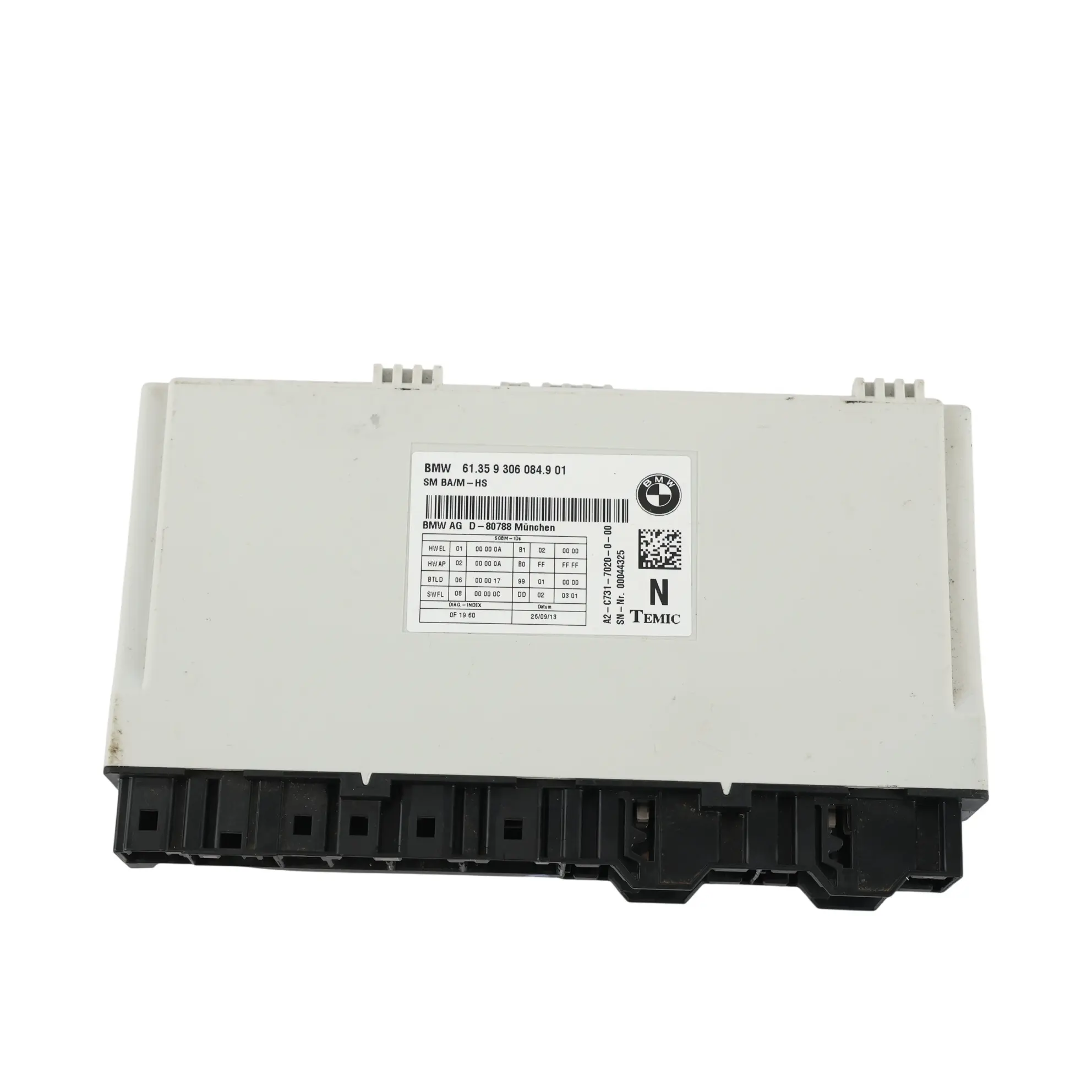 BMW F20 F21 F22 F30 F31 Sitz Modul Steuergerät Vorne 9306084