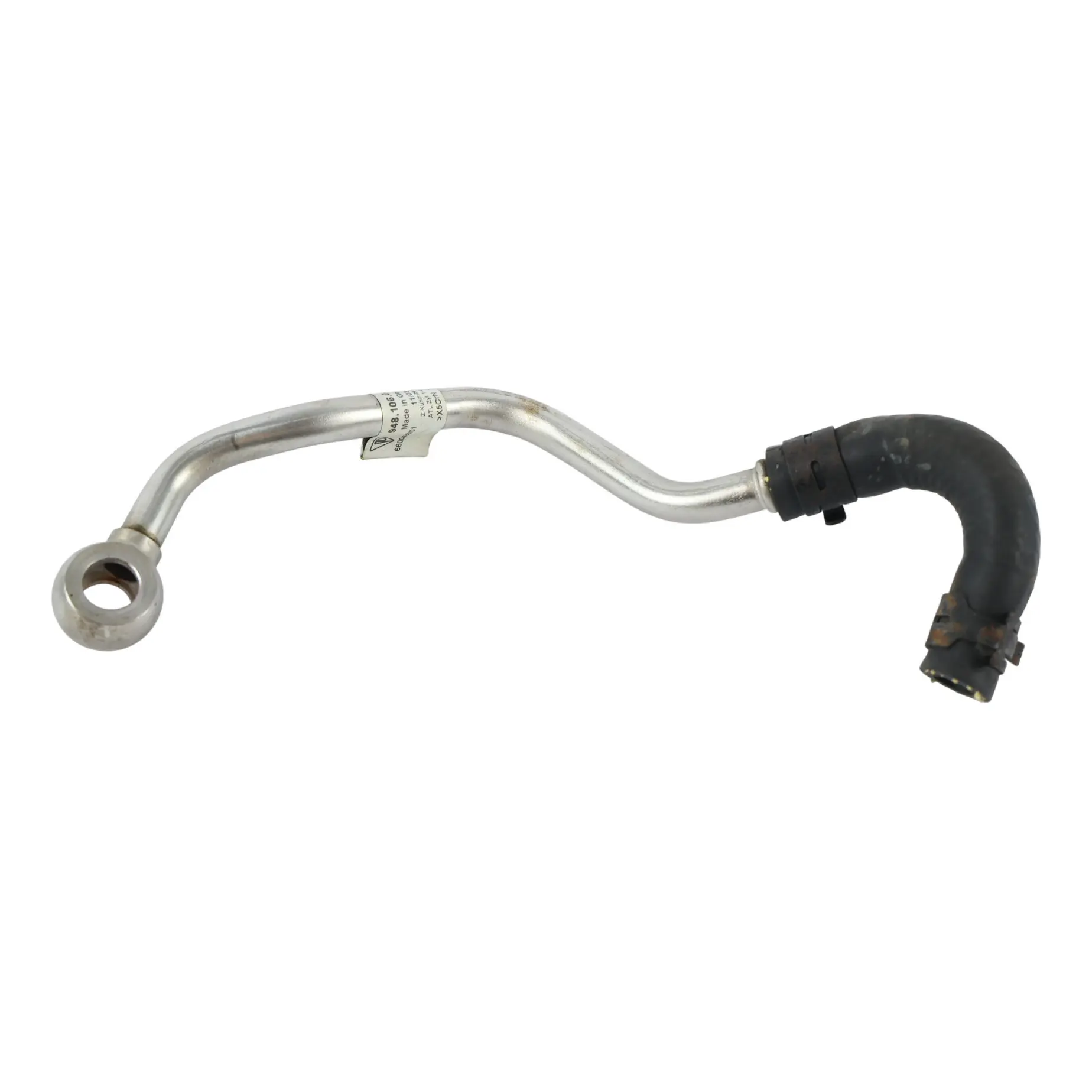 Porsche Cayenne 92A Turbo Tubo Compressore Tubo Acqua Refrigerante 94810602752
