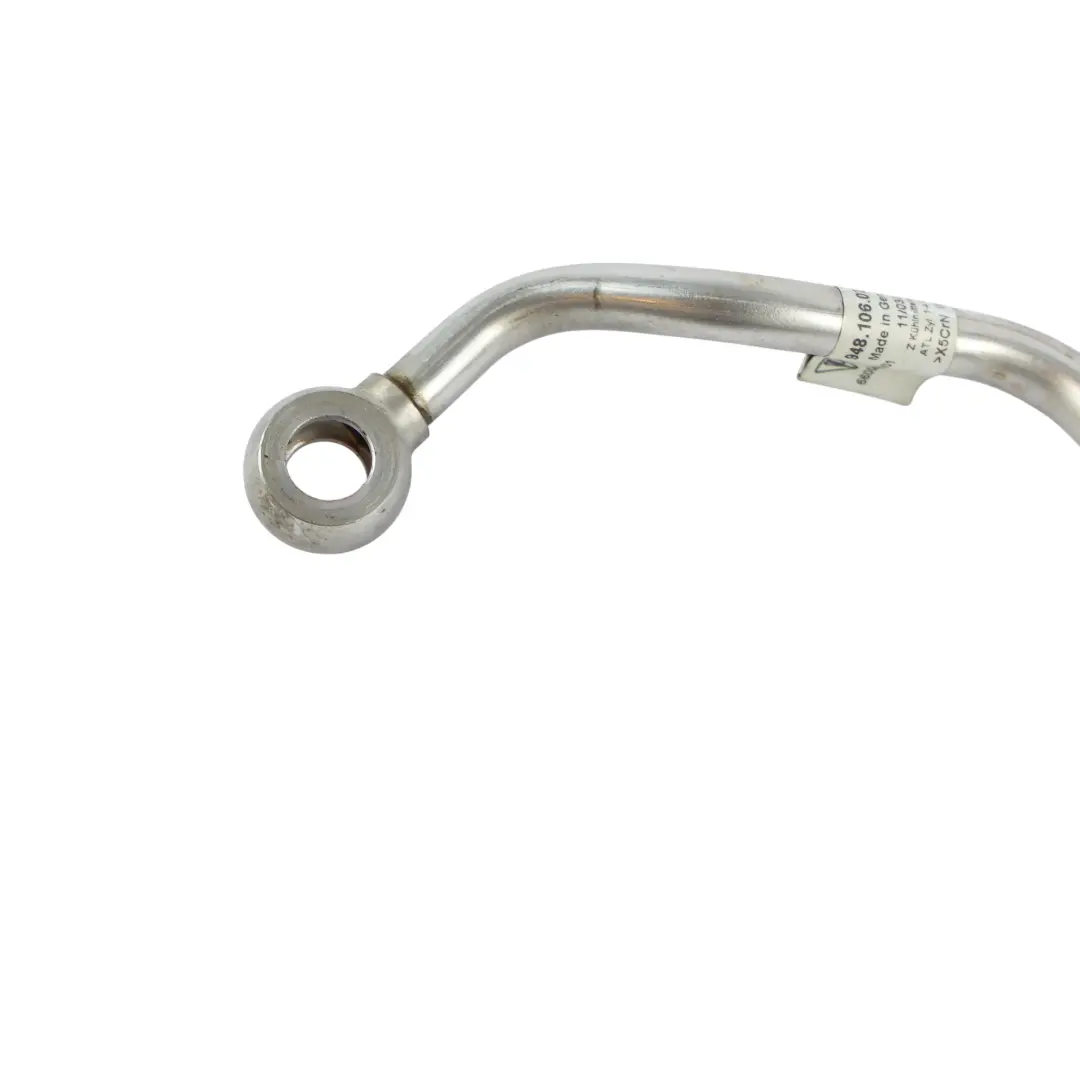Porsche Cayenne 92A Turbo Turbocharger Coolant Water Pipe Hose - SKU 94810602752 - Part number 94810602752