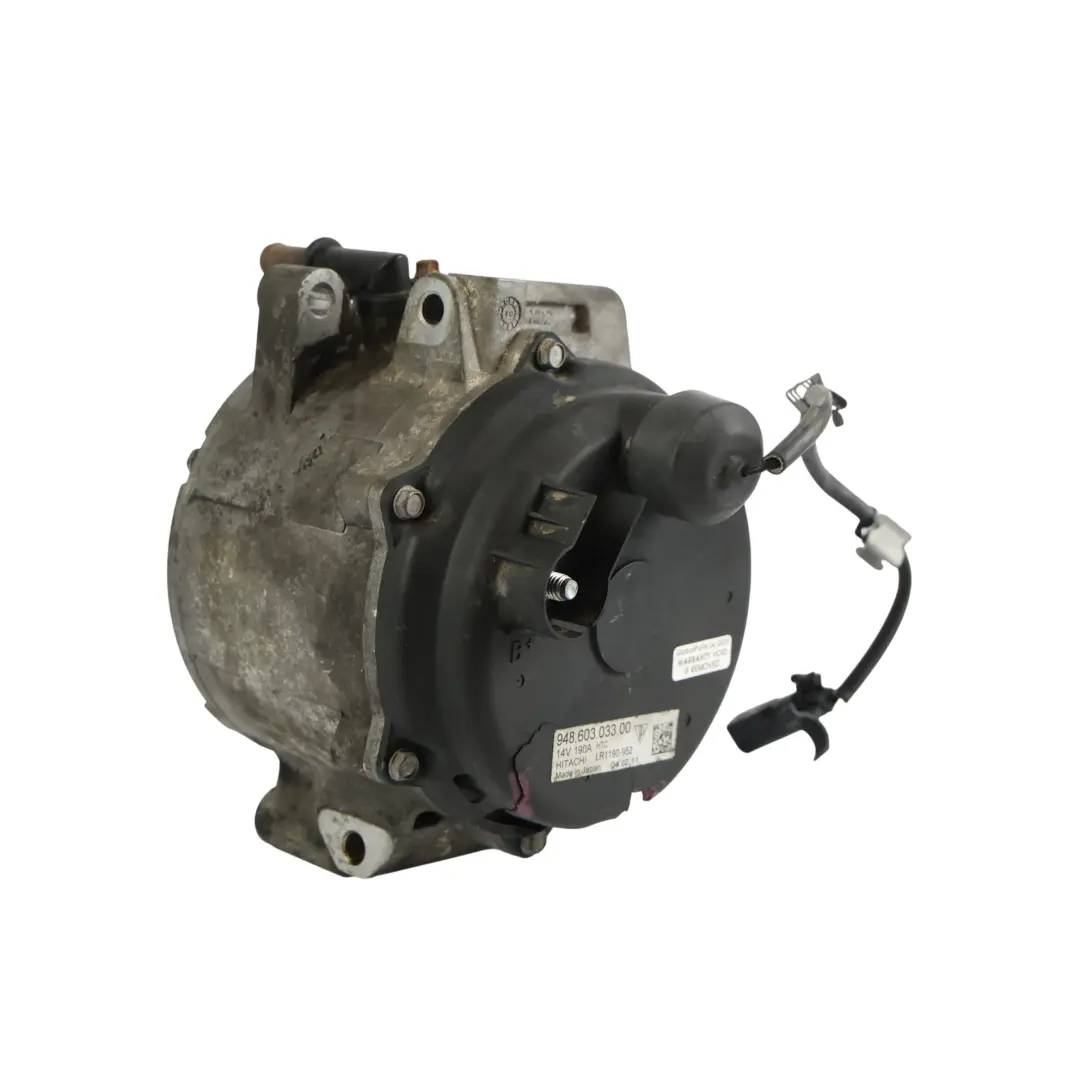 Porsche Cayenne 92A E2 Alternator Generator 14V 190A Petrol 4.8 V8 - SKU 94860303300-1 - Part number 94860303300